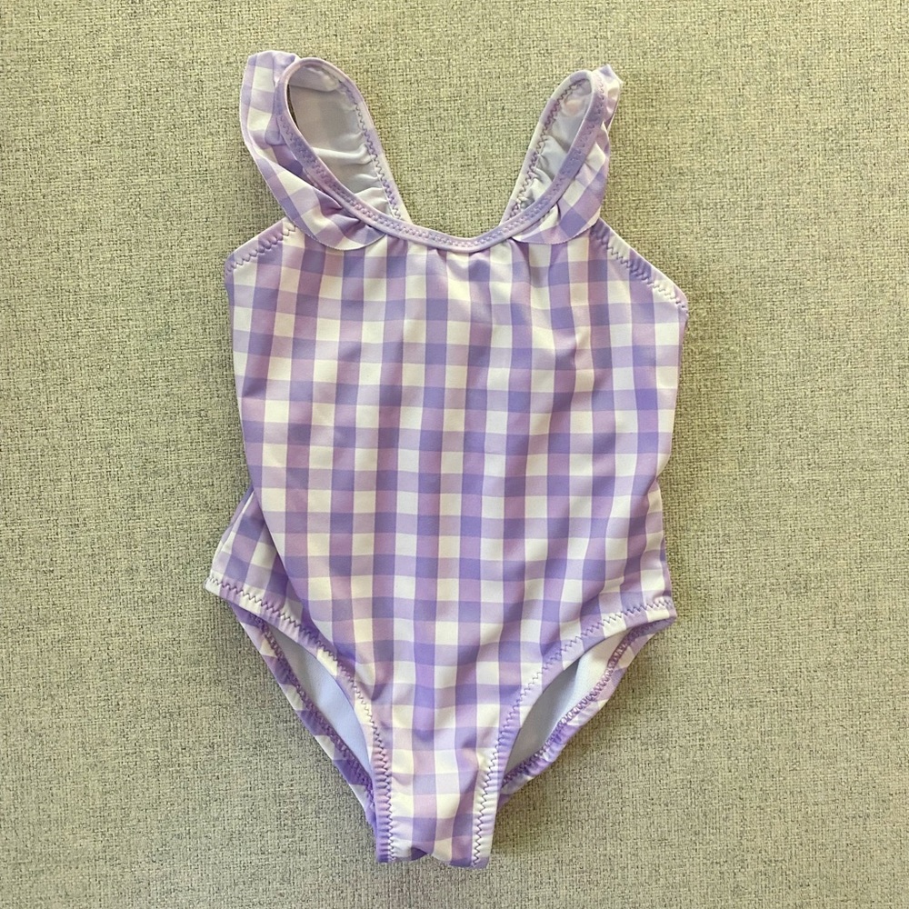 Zara Baby Gingham Bathing Suit